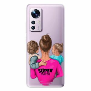Odolné silikonové pouzdro iSaprio - Super Mama - Boy and Girl - Xiaomi 12 / 12X obraz