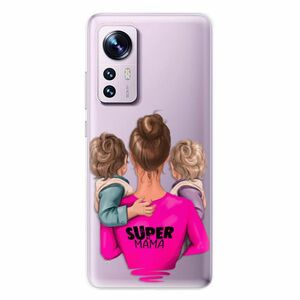 Odolné silikonové pouzdro iSaprio - Super Mama - Two Boys - Xiaomi 12 / 12X obraz
