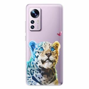 Odolné silikonové pouzdro iSaprio - Leopard With Butterfly - Xiaomi 12 / 12X obraz
