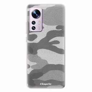 Odolné silikonové pouzdro iSaprio - Gray Camuflage 02 - Xiaomi 12 / 12X obraz