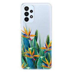 Odolné silikonové pouzdro iSaprio - Exotic Flowers - Samsung Galaxy A23 / A23 5G obraz