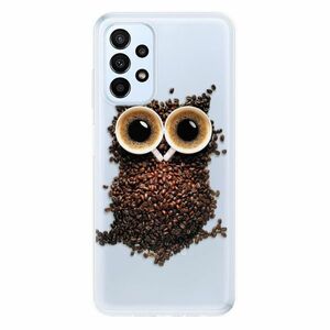 Odolné silikonové pouzdro iSaprio - Owl And Coffee - Samsung Galaxy A23 / A23 5G obraz