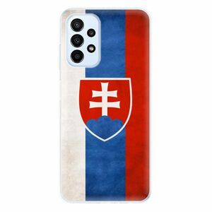 Odolné silikonové pouzdro iSaprio - Slovakia Flag - Samsung Galaxy A23 / A23 5G obraz