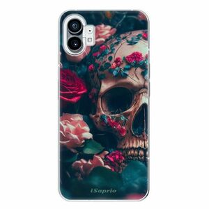 Odolné silikonové pouzdro iSaprio - Skull in Roses - Nothing Phone (1) obraz