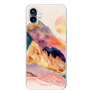 Odolné silikonové pouzdro iSaprio - Abstract Mountains - Nothing Phone (1) obraz