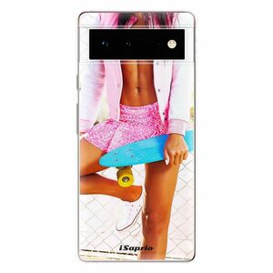 Odolné silikonové pouzdro iSaprio - Skate girl 01 - Google Pixel 6 5G obraz