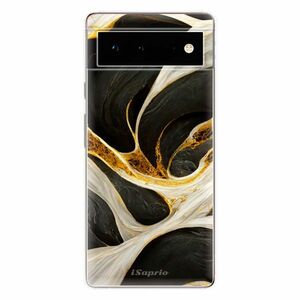 Odolné silikonové pouzdro iSaprio - Black and Gold - Google Pixel 6 5G obraz