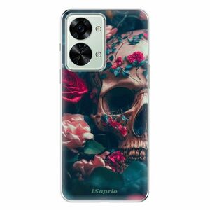 Odolné silikonové pouzdro iSaprio - Skull in Roses - OnePlus Nord 2T 5G obraz