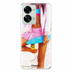 Odolné silikonové pouzdro iSaprio - Skate girl 01 - OnePlus Nord 2T 5G obraz