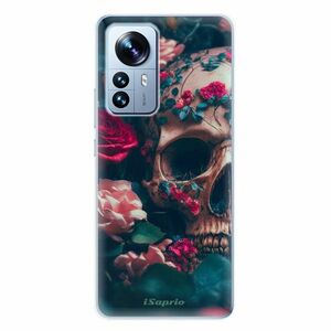 Odolné silikonové pouzdro iSaprio - Skull in Roses - Xiaomi 12 Pro obraz