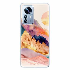 Odolné silikonové pouzdro iSaprio - Abstract Mountains - Xiaomi 12 Pro obraz