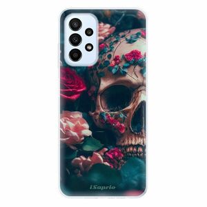 Odolné silikonové pouzdro iSaprio - Skull in Roses - Samsung Galaxy A23 / A23 5G obraz