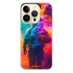 Odolné silikonové pouzdro iSaprio - Astronaut in Colors - iPhone 14 Pro obraz