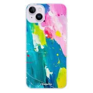 Odolné silikonové pouzdro iSaprio - Abstract Paint 04 - iPhone 14 Plus obraz