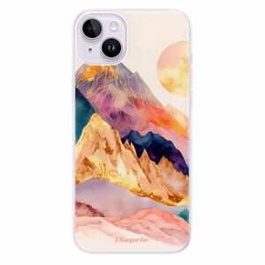 Odolné silikonové pouzdro iSaprio - Abstract Mountains - iPhone 14 Plus obraz