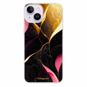 Odolné silikonové pouzdro iSaprio - Gold Pink Marble - iPhone 14 obraz