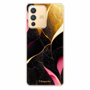 Odolné silikonové pouzdro iSaprio - Gold Pink Marble - Vivo V23 5G obraz