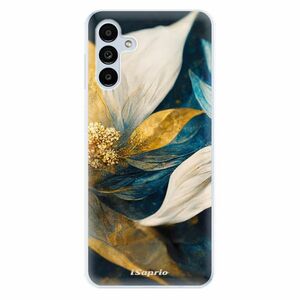 Odolné silikonové pouzdro iSaprio - Gold Petals - Samsung Galaxy A13 5G obraz