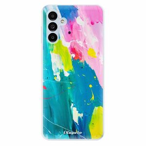 Odolné silikonové pouzdro iSaprio - Abstract Paint 04 - Samsung Galaxy A13 5G obraz
