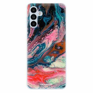 Odolné silikonové pouzdro iSaprio - Abstract Paint 01 - Samsung Galaxy A13 5G obraz