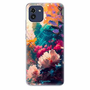 Odolné silikonové pouzdro iSaprio - Flower Design - Samsung Galaxy A03 obraz