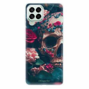 Odolné silikonové pouzdro iSaprio - Skull in Roses - Samsung Galaxy M53 5G obraz