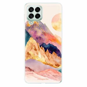 Odolné silikonové pouzdro iSaprio - Abstract Mountains - Samsung Galaxy M53 5G obraz
