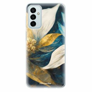 Odolné silikonové pouzdro iSaprio - Gold Petals - Samsung Galaxy M23 5G obraz