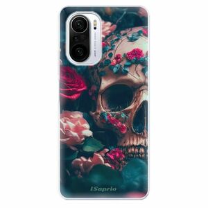 Odolné silikonové pouzdro iSaprio - Skull in Roses - Xiaomi Poco F3 obraz