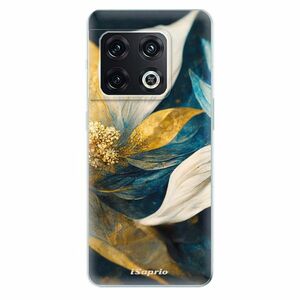 Odolné silikonové pouzdro iSaprio - Gold Petals - OnePlus 10 Pro obraz
