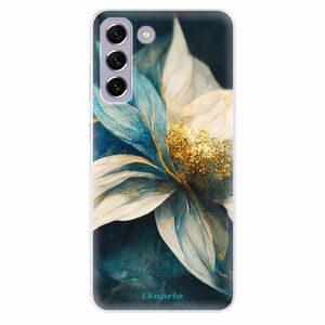 Odolné silikonové pouzdro iSaprio - Blue Petals - Samsung Galaxy S21 FE 5G obraz