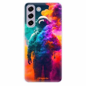 Odolné silikonové pouzdro iSaprio - Astronaut in Colors - Samsung Galaxy S21 FE 5G obraz