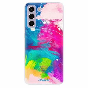 Odolné silikonové pouzdro iSaprio - Abstract Paint 03 - Samsung Galaxy S21 FE 5G obraz