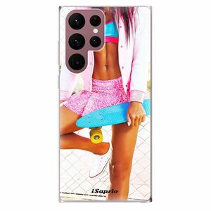 Odolné silikonové pouzdro iSaprio - Skate girl 01 - Samsung Galaxy S22 Ultra 5G obraz