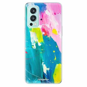 Odolné silikonové pouzdro iSaprio - Abstract Paint 04 - OnePlus Nord 2 5G obraz