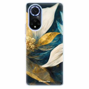 Odolné silikonové pouzdro iSaprio - Gold Petals - Huawei Nova 9 obraz