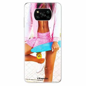 Odolné silikonové pouzdro iSaprio - Skate girl 01 - Xiaomi Poco X3 Pro / X3 NFC obraz