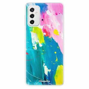 Odolné silikonové pouzdro iSaprio - Abstract Paint 04 - Samsung Galaxy M52 5G obraz