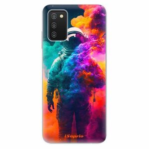 Odolné silikonové pouzdro iSaprio - Astronaut in Colors - Samsung Galaxy A03s obraz