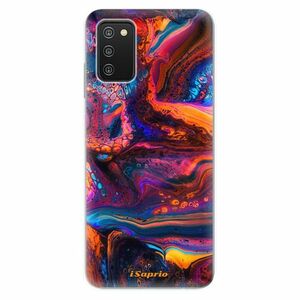 Odolné silikonové pouzdro iSaprio - Abstract Paint 02 - Samsung Galaxy A03s obraz