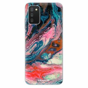 Odolné silikonové pouzdro iSaprio - Abstract Paint 01 - Samsung Galaxy A03s obraz