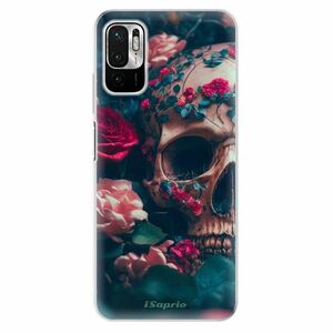 Odolné silikonové pouzdro iSaprio - Skull in Roses - Xiaomi Redmi Note 10 5G obraz