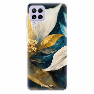 Odolné silikonové pouzdro iSaprio - Gold Petals - Samsung Galaxy A22 obraz