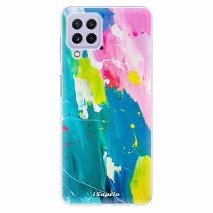 Odolné silikonové pouzdro iSaprio - Abstract Paint 04 - Samsung Galaxy A22 obraz
