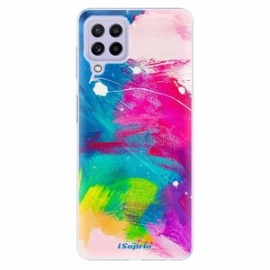 Odolné silikonové pouzdro iSaprio - Abstract Paint 03 - Samsung Galaxy A22 obraz
