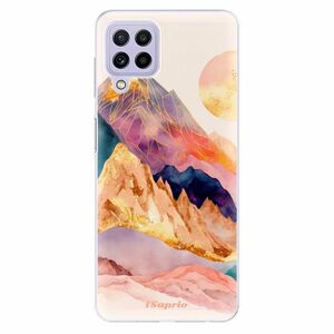 Odolné silikonové pouzdro iSaprio - Abstract Mountains - Samsung Galaxy A22 obraz