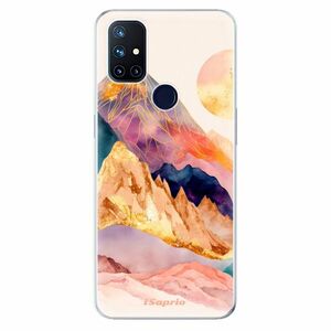 Odolné silikonové pouzdro iSaprio - Abstract Mountains - OnePlus Nord N10 5G obraz