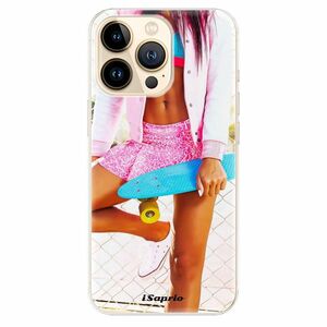 Odolné silikonové pouzdro iSaprio - Skate girl 01 - iPhone 13 Pro Max obraz