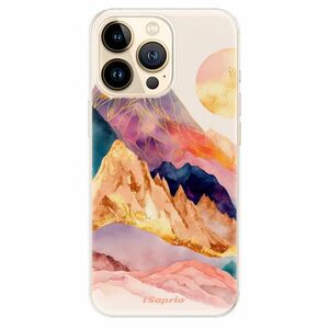 Odolné silikonové pouzdro iSaprio - Abstract Mountains - iPhone 13 Pro Max obraz