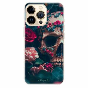 Odolné silikonové pouzdro iSaprio - Skull in Roses - iPhone 13 Pro obraz